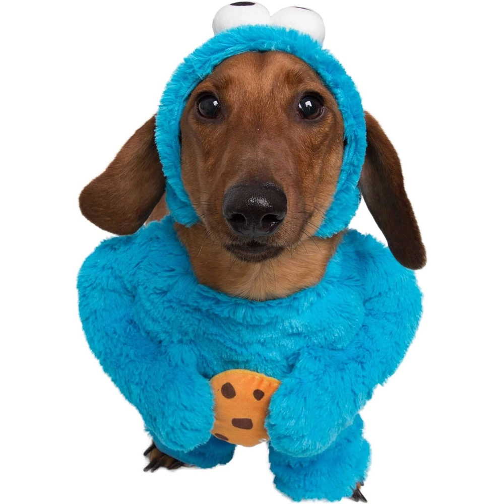 Pet Krewe Unleash The Parade Disfraz de Monstruo de Galletas para Perros - Talla M
