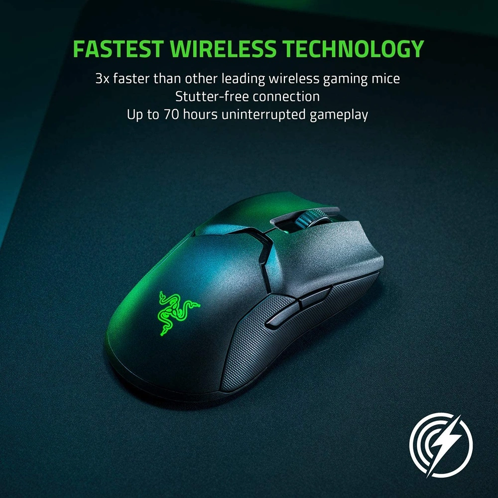 RAZER GAMING VIPER MOUSE INALÁMBRICO RAZER | NEGRO