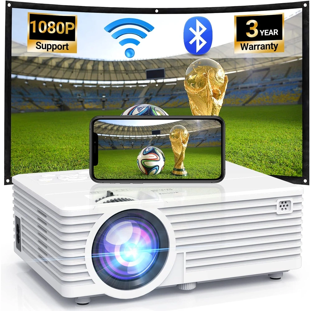 PROYECTOR WIFI BLUETOOTH COMPATIBLE 9500L FULL HD 1080P