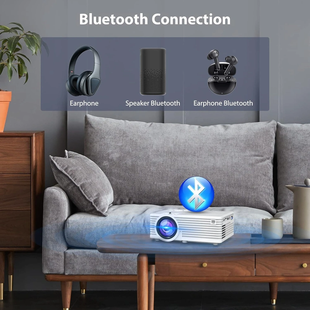 PROYECTOR WIFI BLUETOOTH COMPATIBLE 9500L FULL HD 1080P