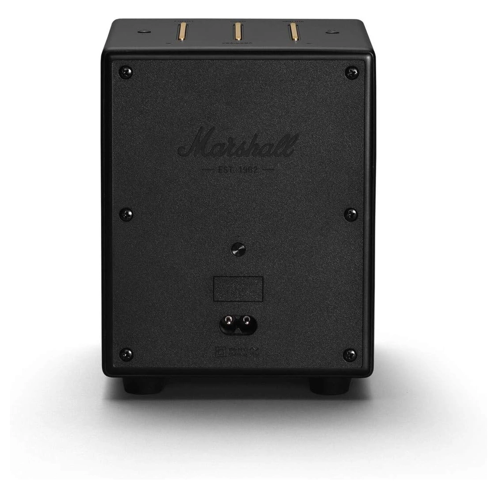 B086KKMKZ4_2.webp ALTAVOZ DE VOZ CON AMAZON ALEXA UXBRIDGE HOME MARSHALL | NEGRO