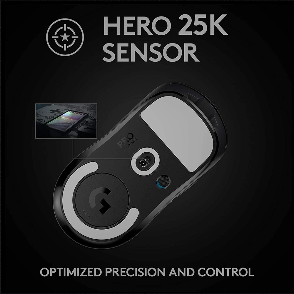 MOUSE PRO X SUPERLIGHT G LOGITECH | NEGRO