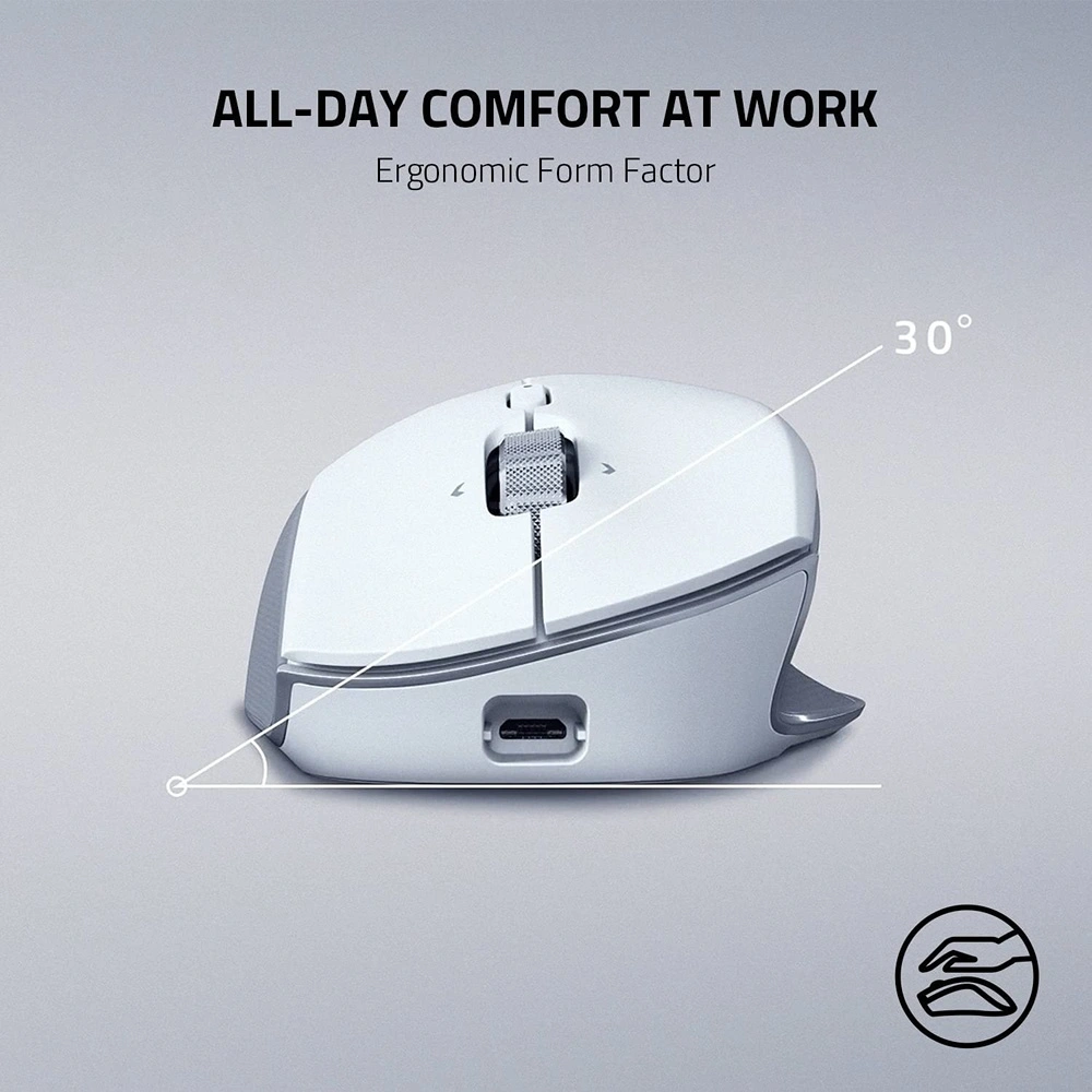RAZER PRO CLICK HUMANSCALE MOUSE INALÁMBRICO RAZER | BLANCO