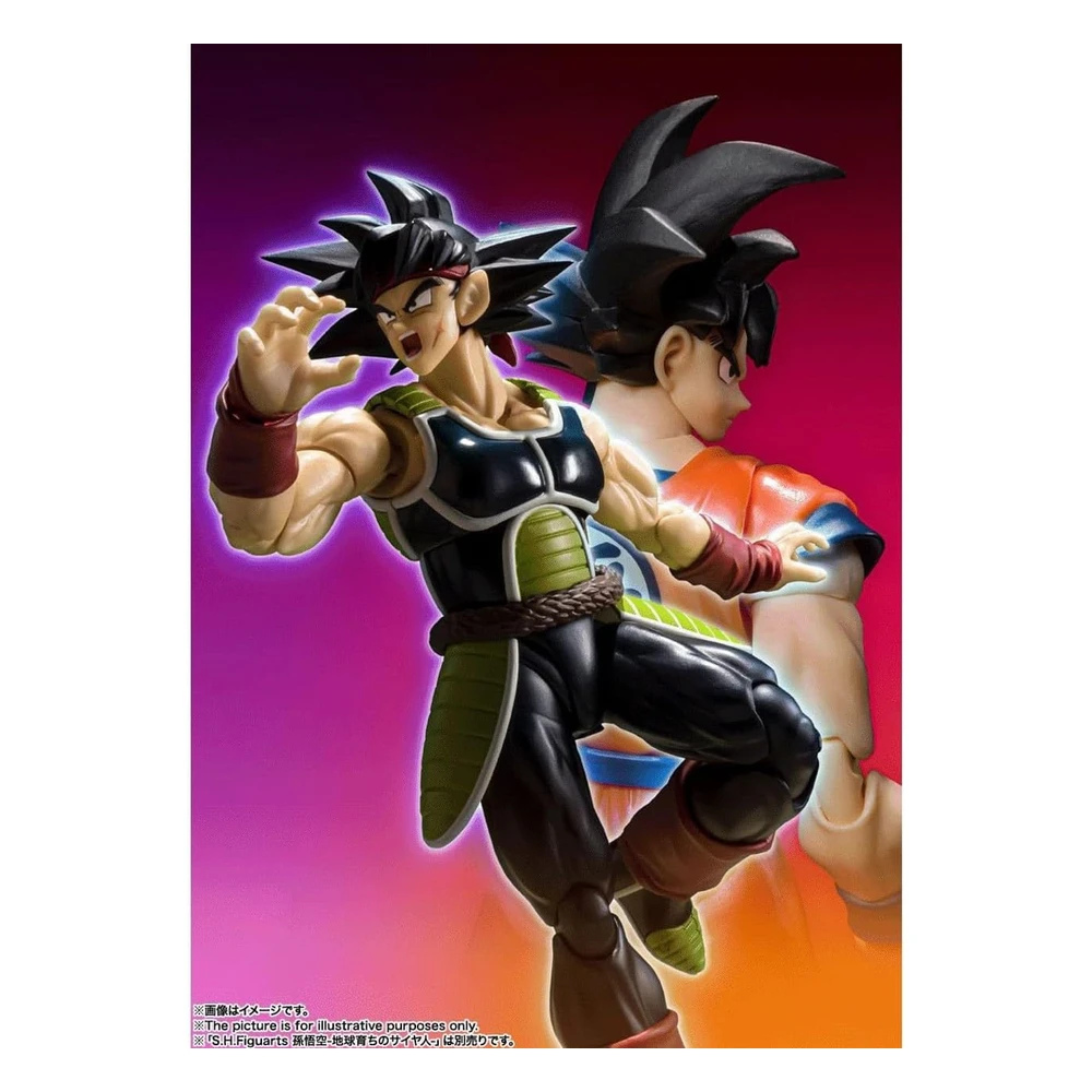 Tamashii Nations - Figura de Acción Bardock Dragonball Z, S.H. Figuarts