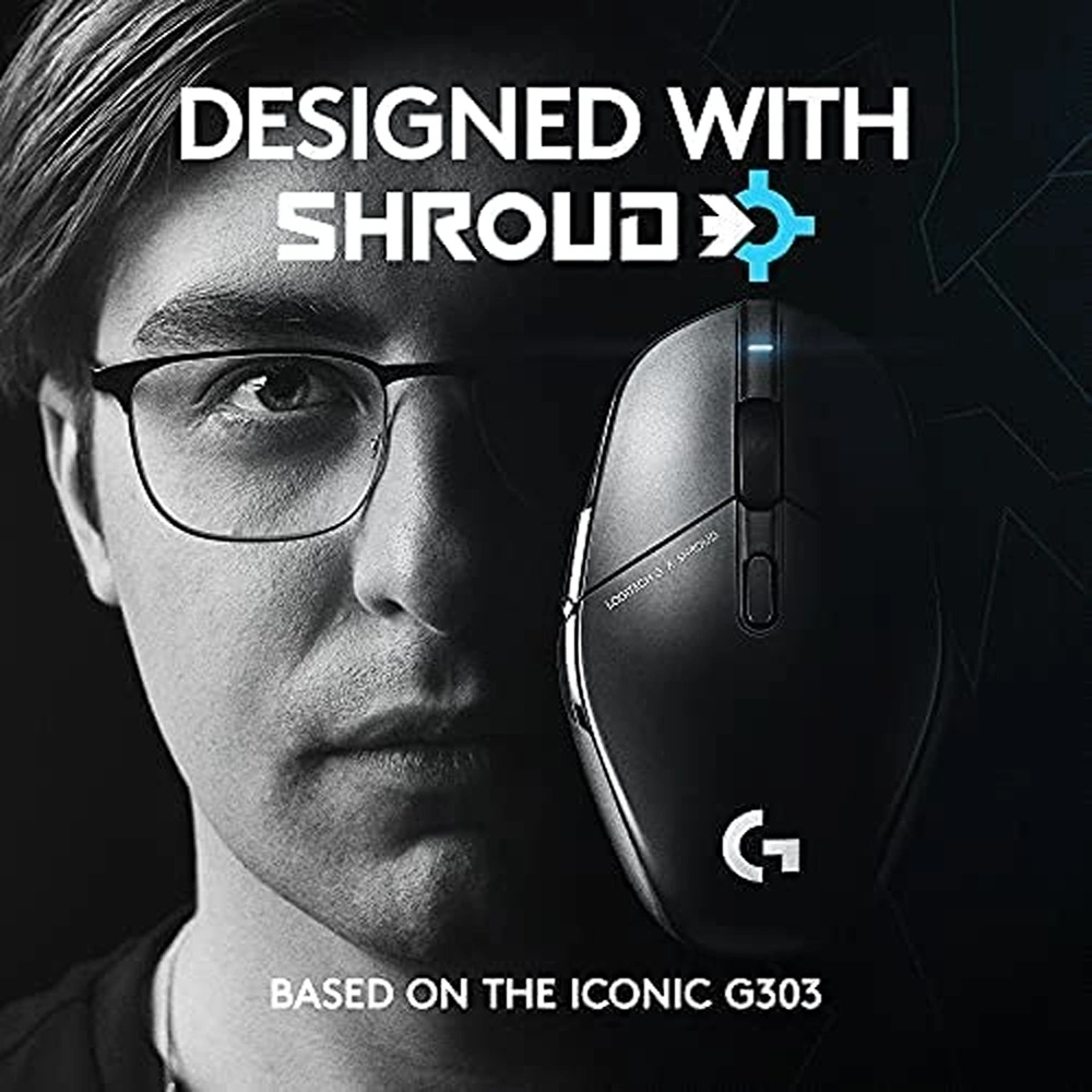 MOUSE G303 SHROUD EDITION LOGITECH | NEGRO