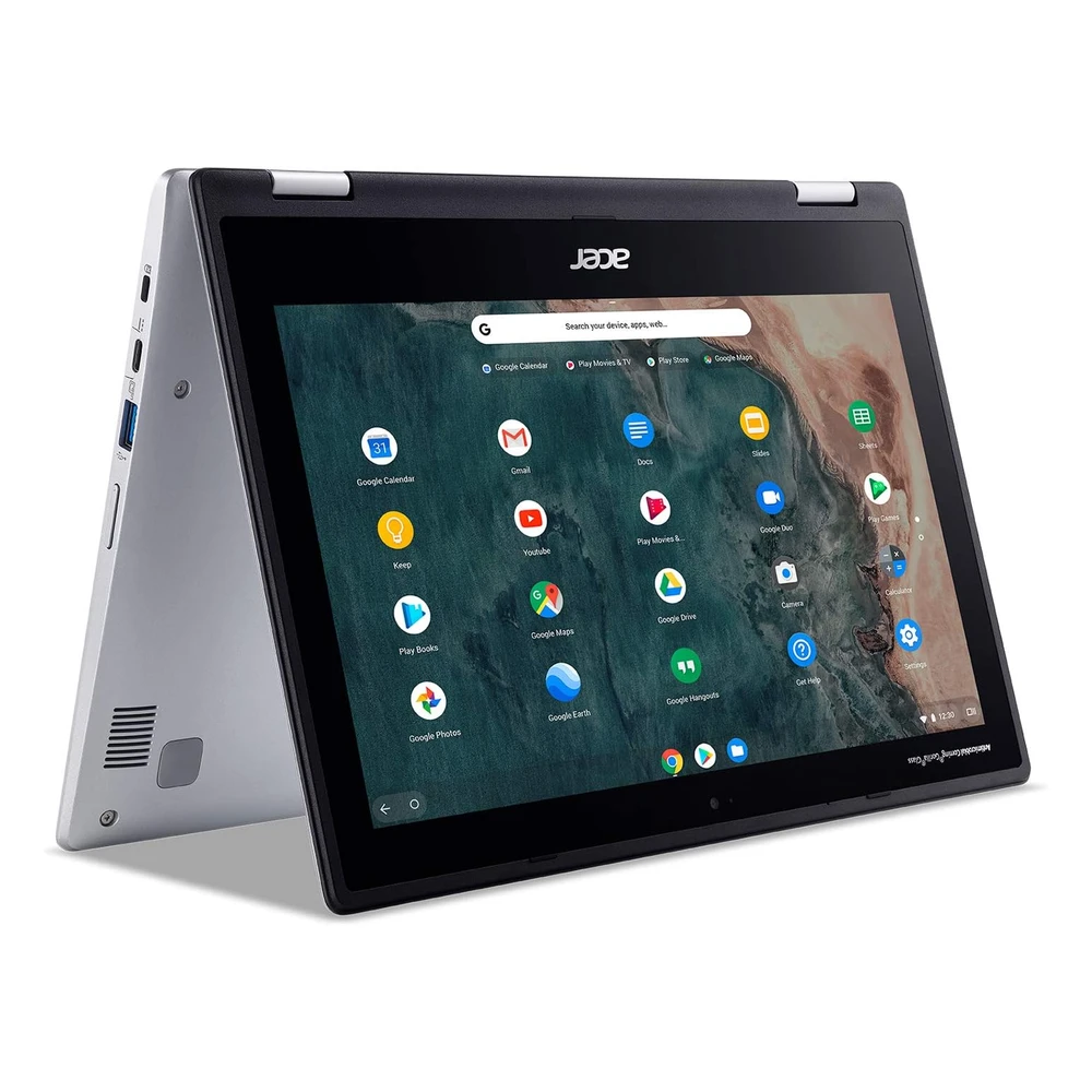 Laptop ACER Chromebook Spin 311 Intel Celeron N4000 Táctil HD 11.6" 4Gb RAM Lpddr4 64Gb eMMC Intel 802.11ac Gigabit eMMC - TECLADO INGLÉS