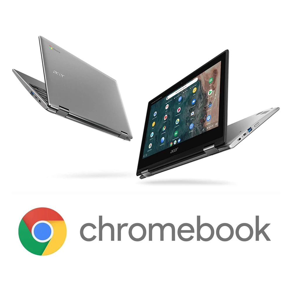 B08NTP5RTN_2.webp Laptop ACER Chromebook Spin 311 Intel Celeron N4000 Táctil HD 11.6" 4Gb RAM Lpddr4 64Gb eMMC Intel 802.11ac Gigabit eMMC - TECLADO INGLÉS
