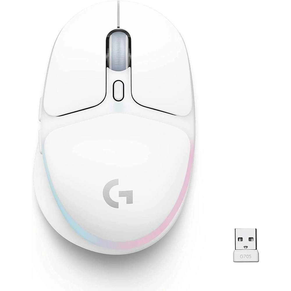 MOUSE INALÁMBRICO G705 LOGITECH | BLANCO
