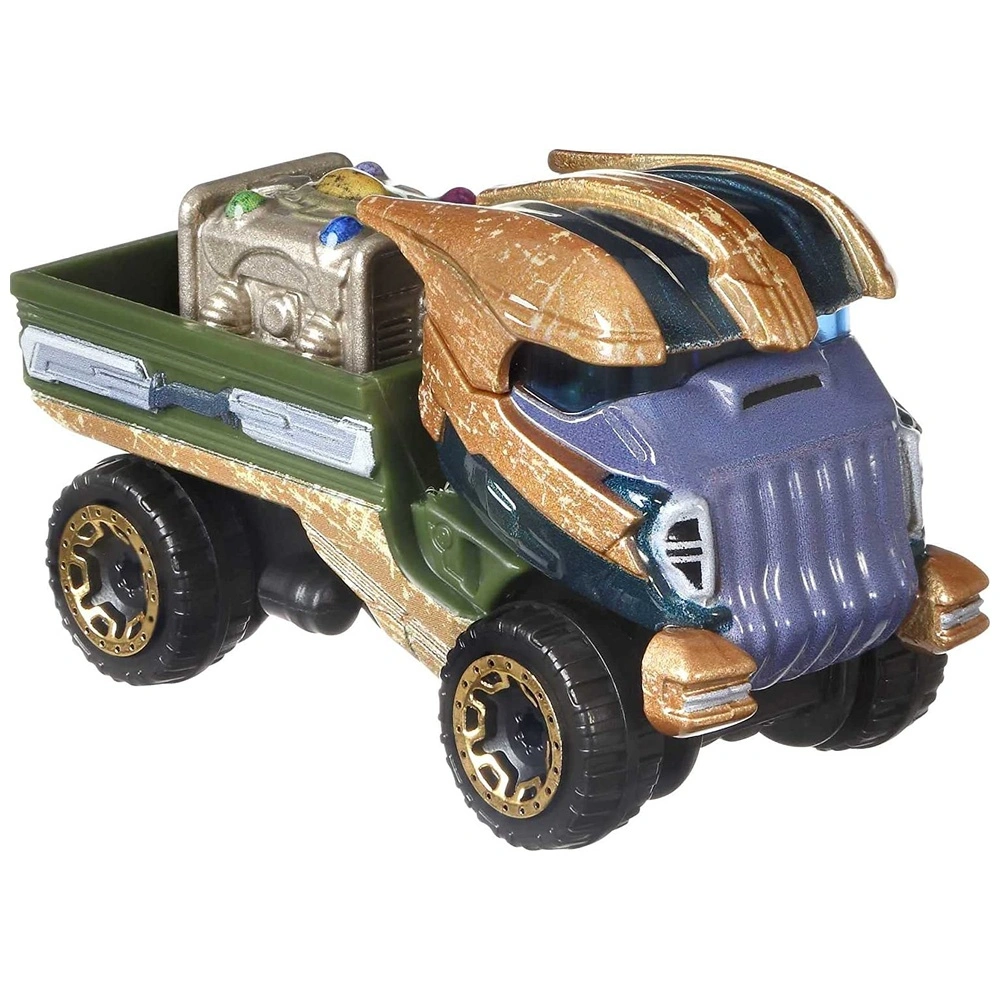 Hot Wheels Marvel 5Pack Capitán América Pantera Negra Viuda Negra Iron Man Y Thanos