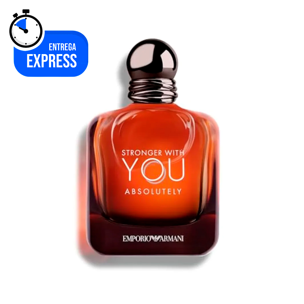 PERFUME ARMANI BEAUTY STRONGER WITH YOU ABSOLUTELY EDP HOMBRE 3.4 OZ / 100 ML