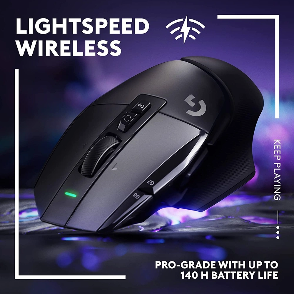 MOUSE GAMING INALÁMBRICO G502 X LIGHTSPEED LOGITECH | NEGRO