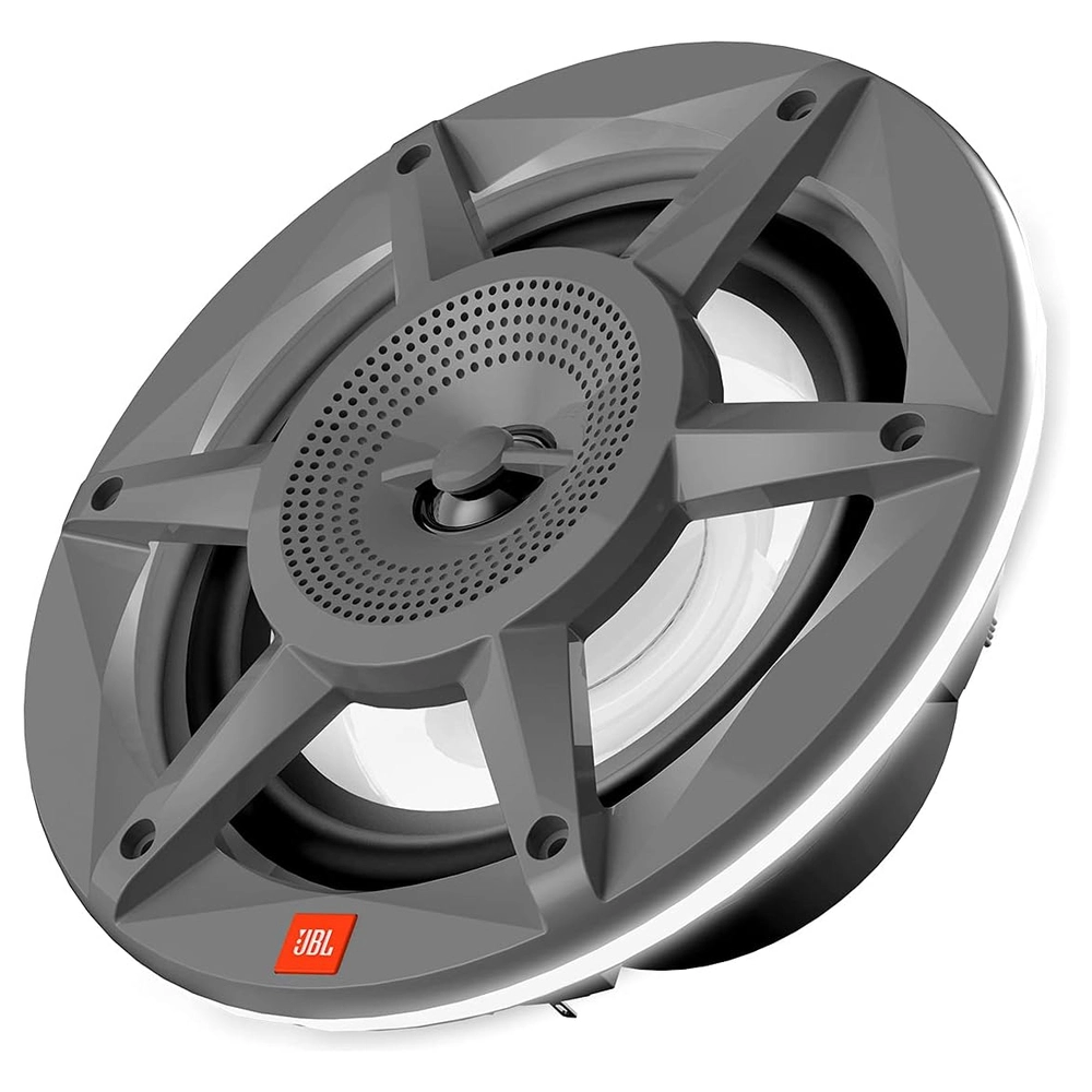 ALTAVOZ JBL ILUMINACIÓN RGB 2 VÍAS PREMIUM 6.5" | GRIS
