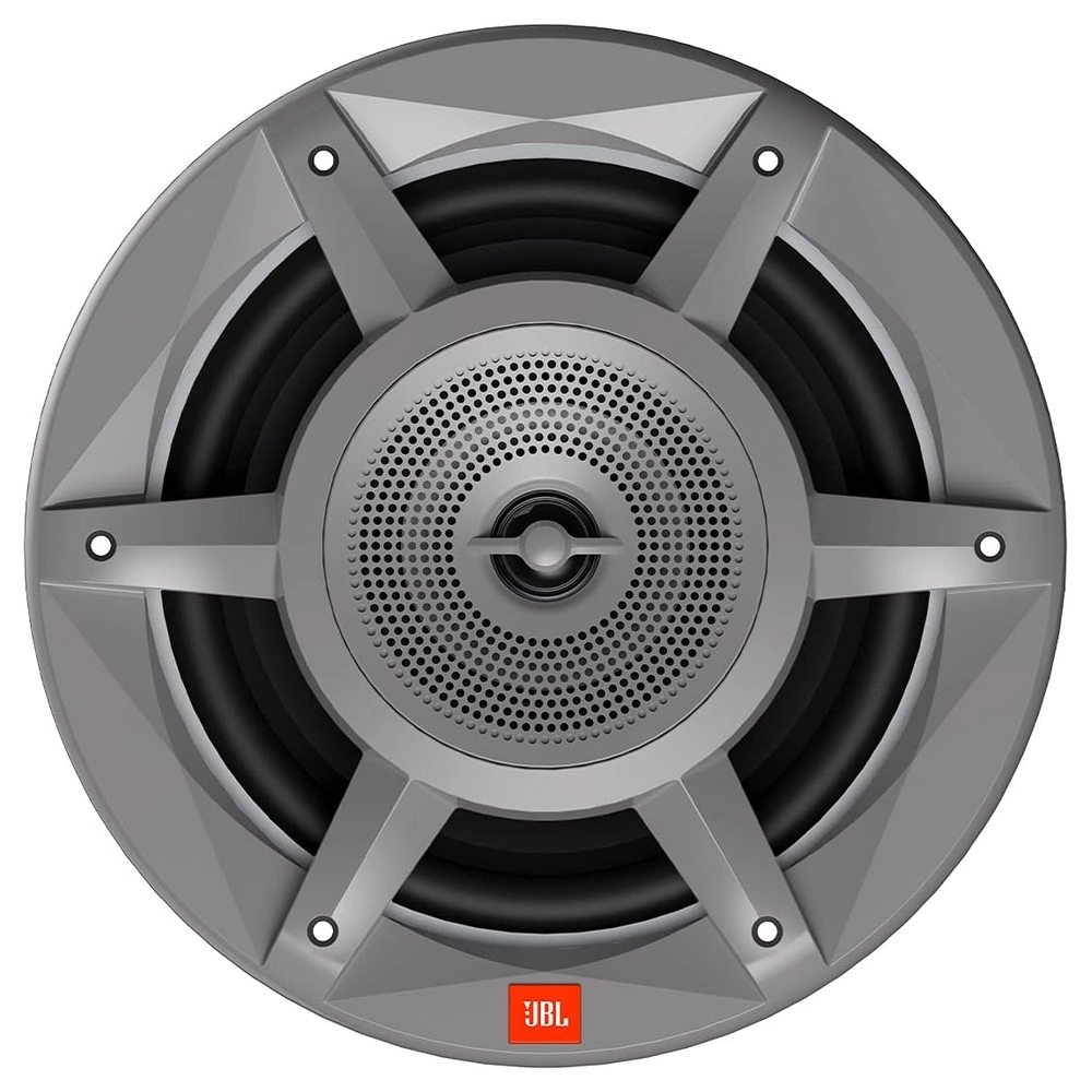 ALTAVOZ JBL ILUMINACIÓN RGB 3 VÍAS CONVERTIBLE PREMIUM 8" | GRIS