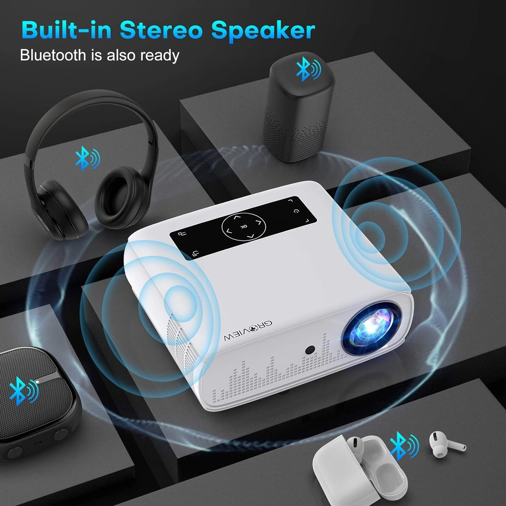 PROYECTOR GROVIEW 1080P PRO WIFI BLUETOOTH | 300"