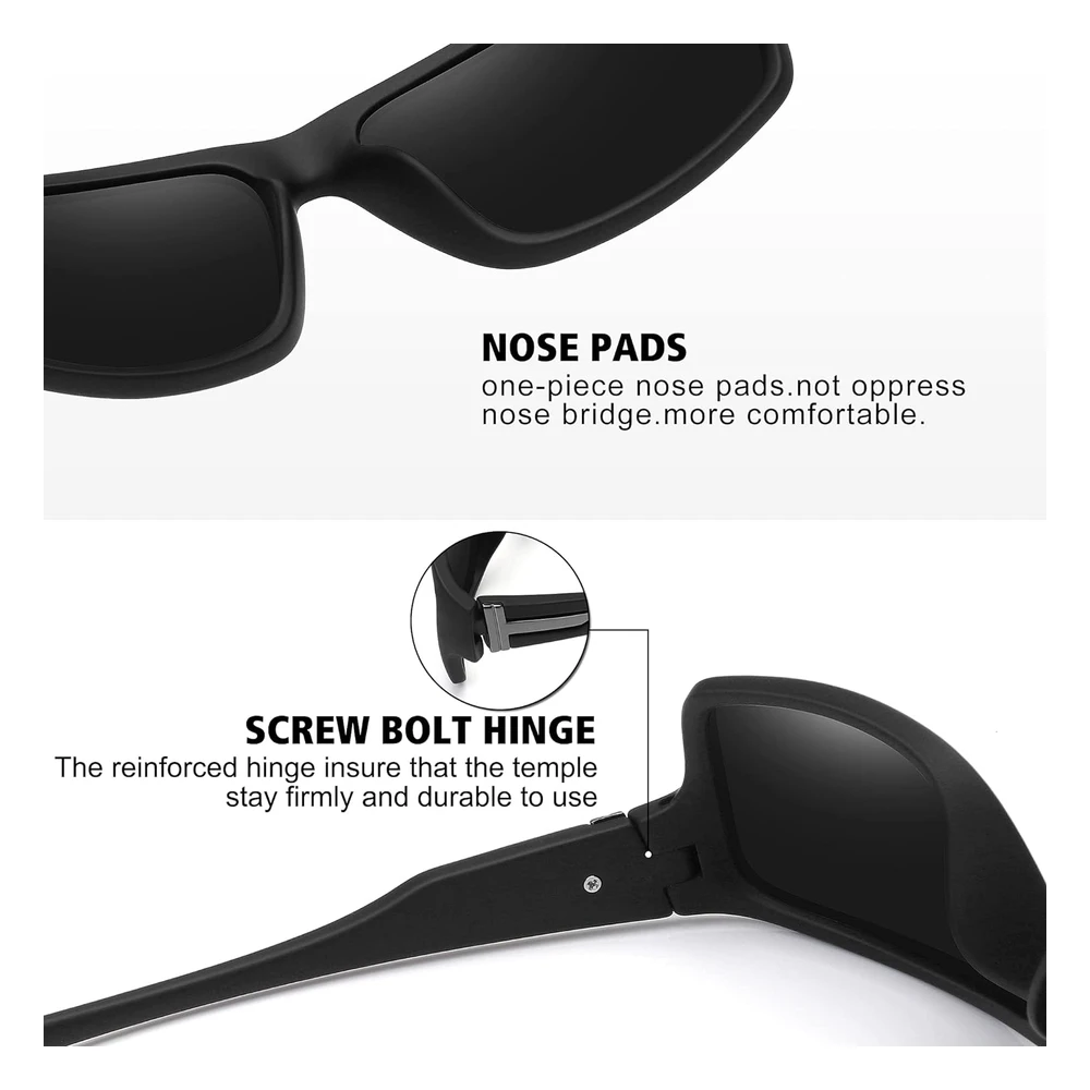 B098WYJ9FH_4.webp Storycoast Gafas de Sol Deportivas Polarizadas Para Hombres Y Mujeres, Marco Irrompible, Ciclismo, Pesca, Conducción