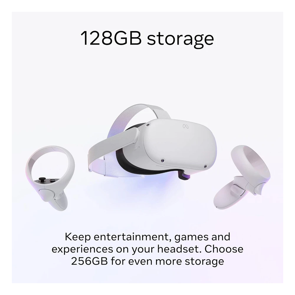 AUDÍFONOS AVANZADOS DE REALIDAD VIRTUAL TODO EN UNO META QUEST 2 | 128 GB