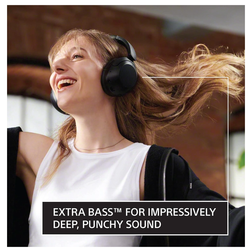 AUDÍFONOS WH-XB910N EXTRA BASS BLUETOOTH CON MICRÓFONO Y CONTROL DE VOZ SONY | NEGRO