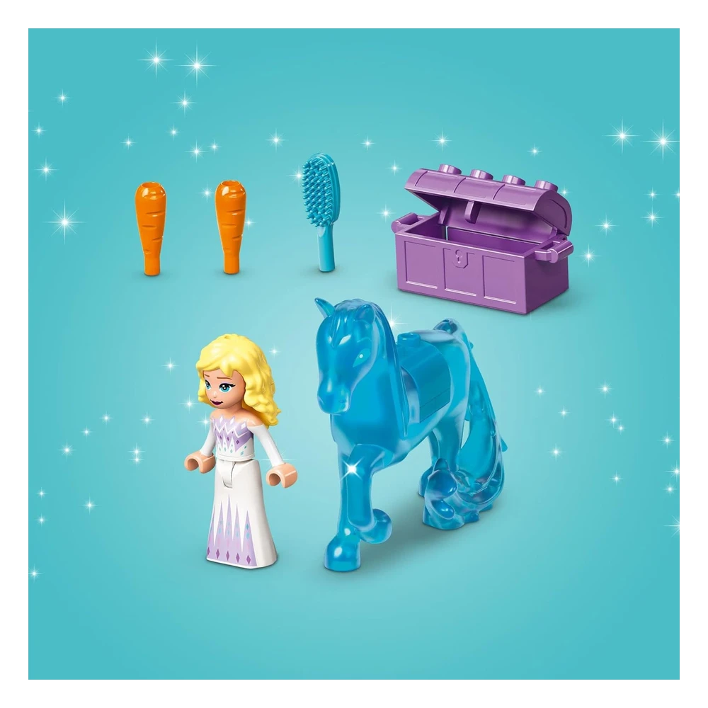 B09JKXK4M8_4.webp Lego Disney Princess Elsa And The Nokk's Ice Stable - Juguete de Construcción Disney Frozen Toy con Figura de Caballo de Juguete