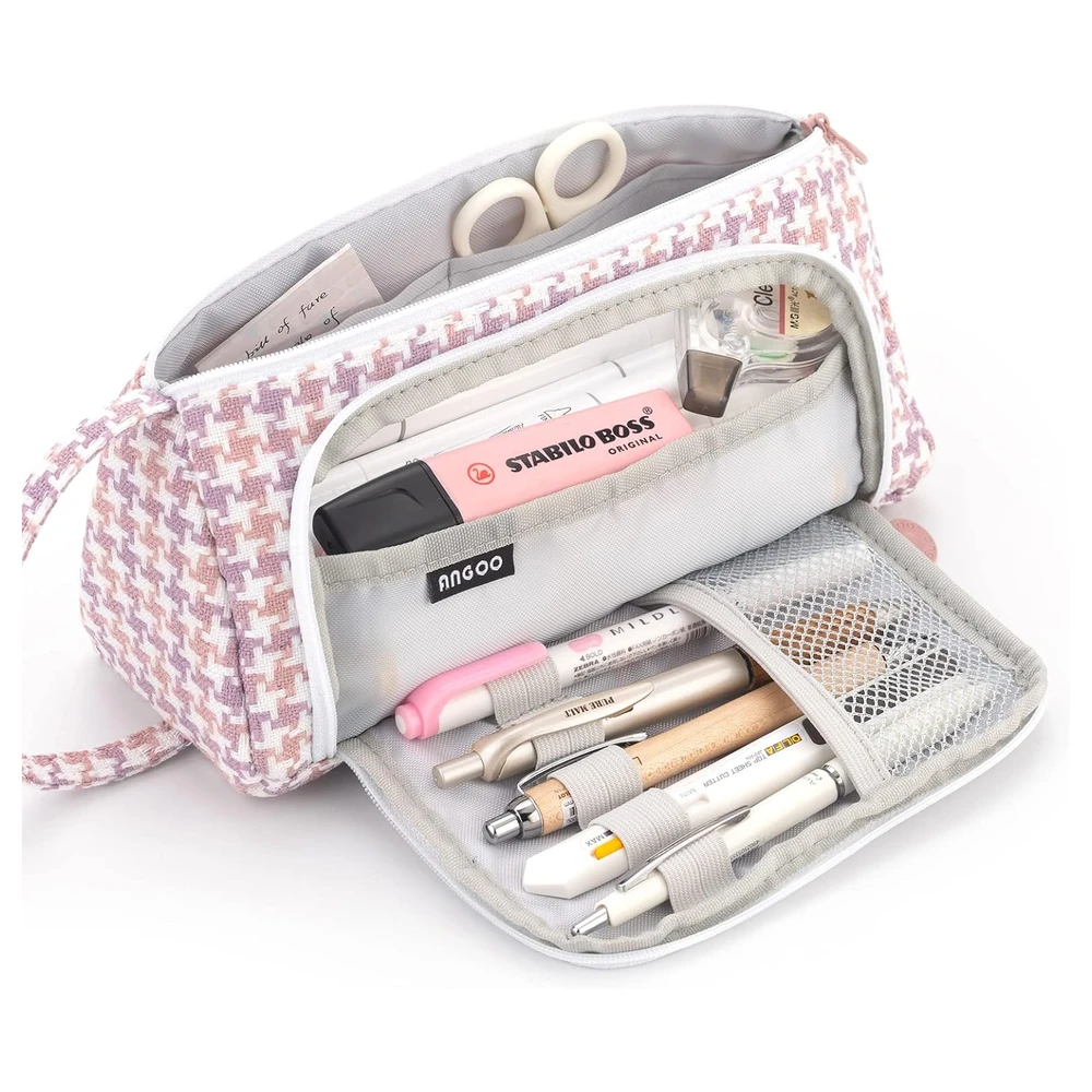 EASTHILL - ESTUCHE PARA LÁPICES DE GRAN CAPACIDAD ESCOLAR, OFICINA Y COLEGIAL PARA NIÑOS Y ADULTOS - MULTICOLOR