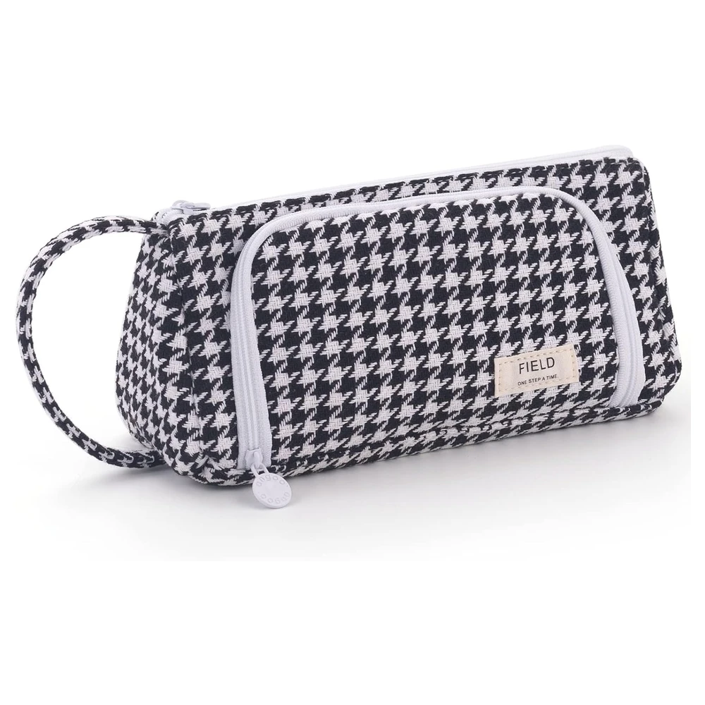 EASTHILL - ESTUCHE PARA LÁPICES DE GRAN CAPACIDAD ESCOLAR, OFICINA Y COLEGIAL PARA NIÑOS Y ADULTOS - NEGRO