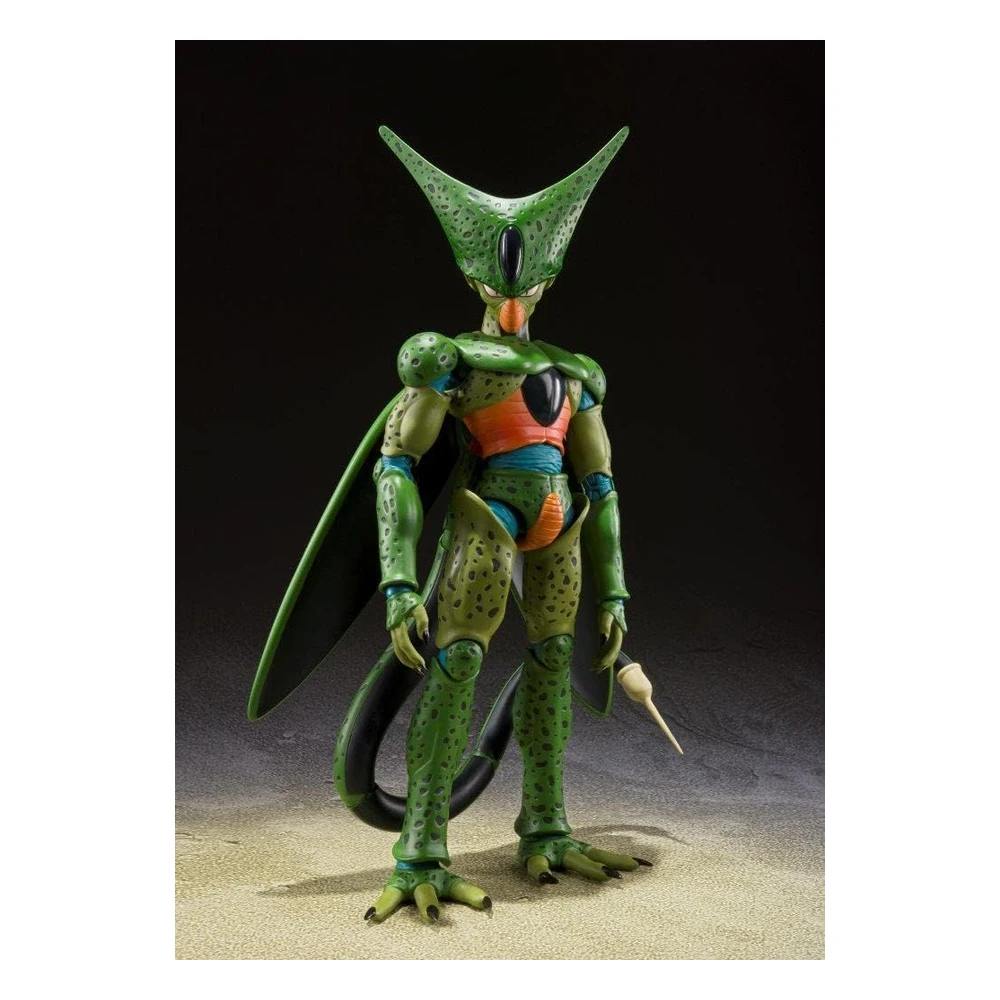 Tamashii Nations - Dragon Ball Z - Figura de Acción Cell First Form, Bandai Spirits S.H.Figuarts
