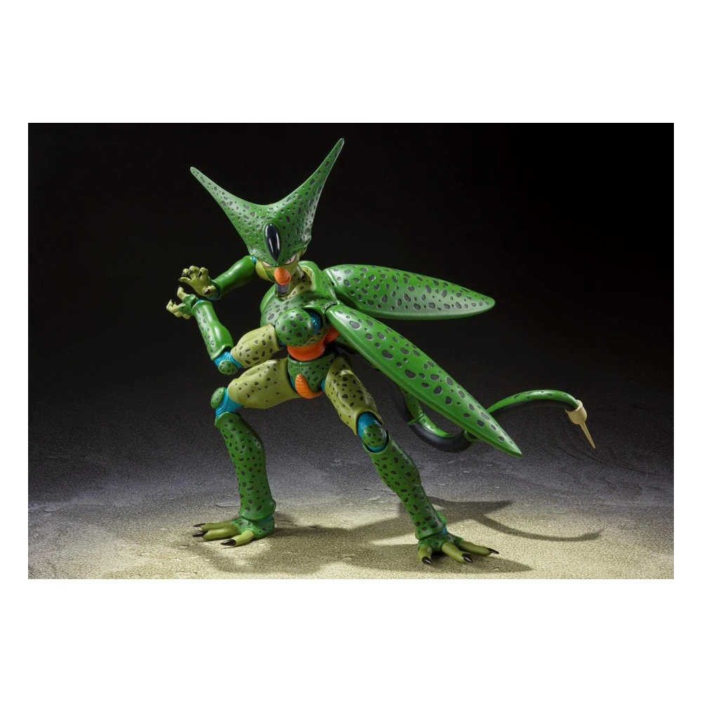 Tamashii Nations - Dragon Ball Z - Figura de Acción Cell First Form, Bandai Spirits S.H.Figuarts