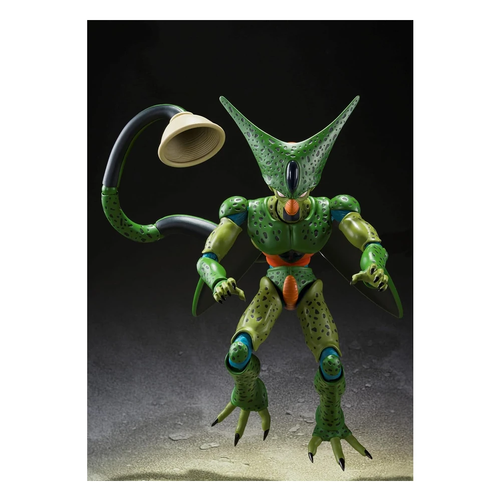 Tamashii Nations - Dragon Ball Z - Figura de Acción Cell First Form, Bandai Spirits S.H.Figuarts