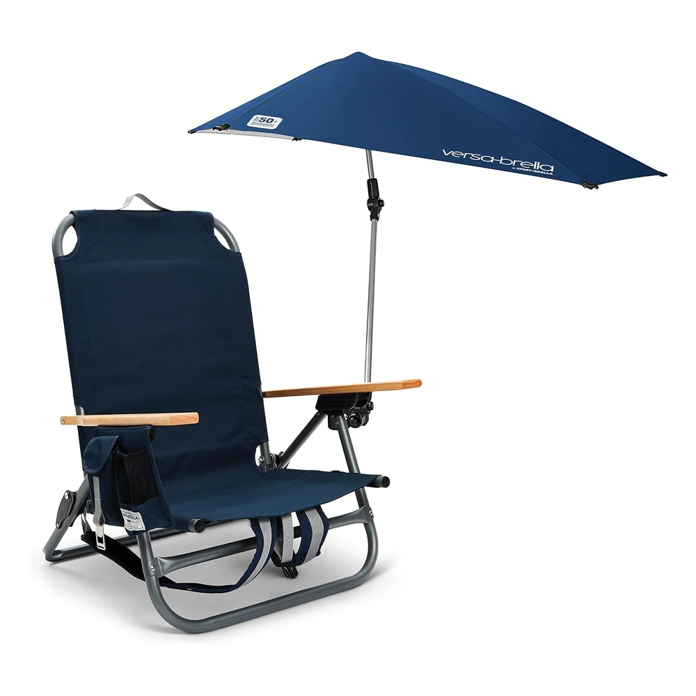 Sport-Brella Versa-Brella - Sombrilla Ajustable Spf 50+ con Abrazadera Universal