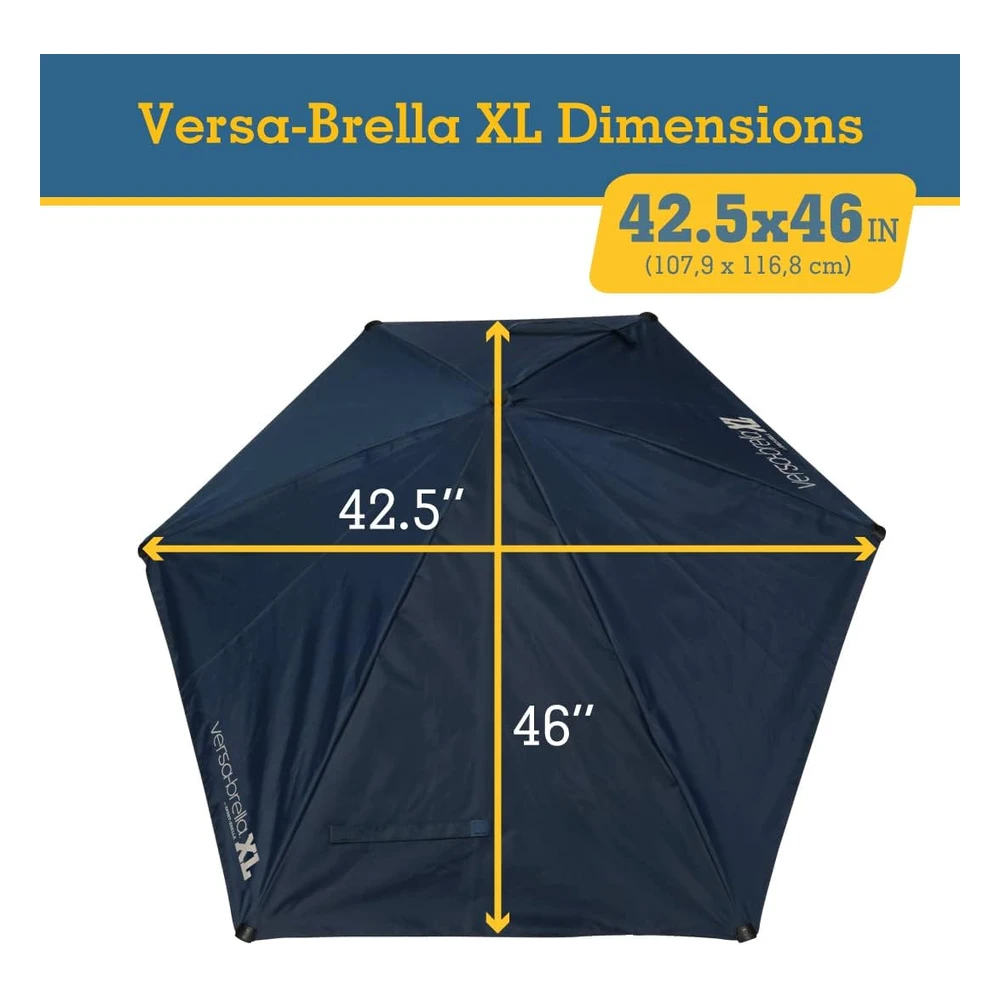 Sport-Brella Versa-Brella - Sombrilla Ajustable Spf 50+ con Abrazadera Universal