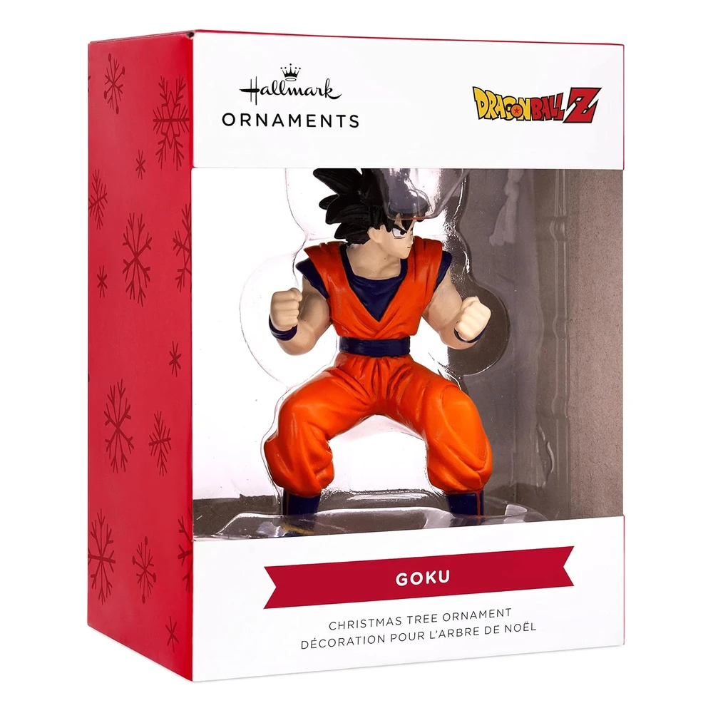 Hallmark Dragon Ball Z Saiyan Saga Goku - Adorno de Navidad, Regalos de Anime