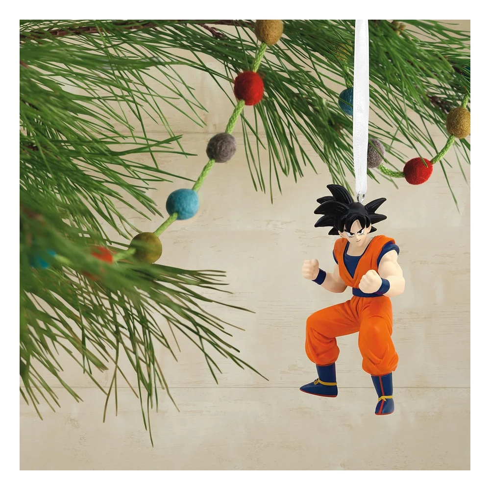 Hallmark Dragon Ball Z Saiyan Saga Goku - Adorno de Navidad, Regalos de Anime