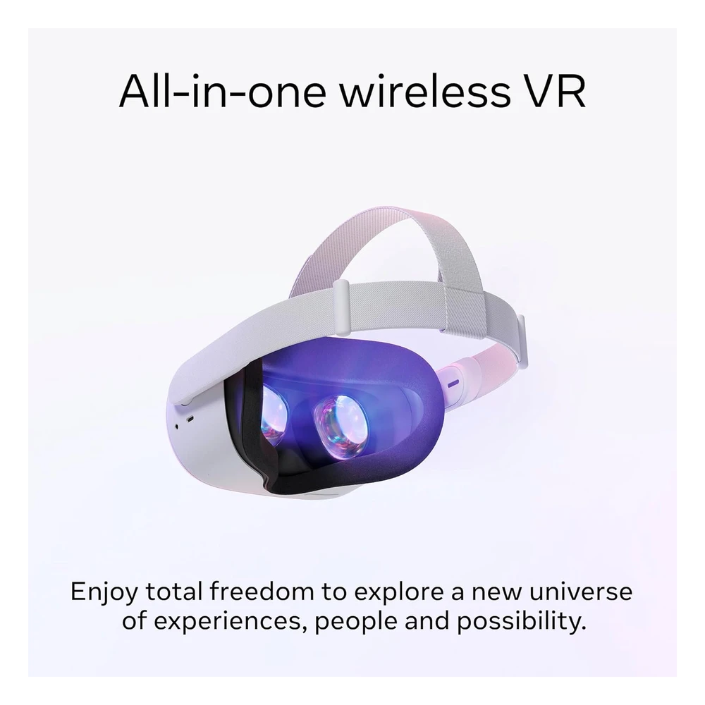 AUDÍFONOS AVANZADOS DE REALIDAD VIRTUAL TODO EN UNO META QUEST 2 | 256 GB