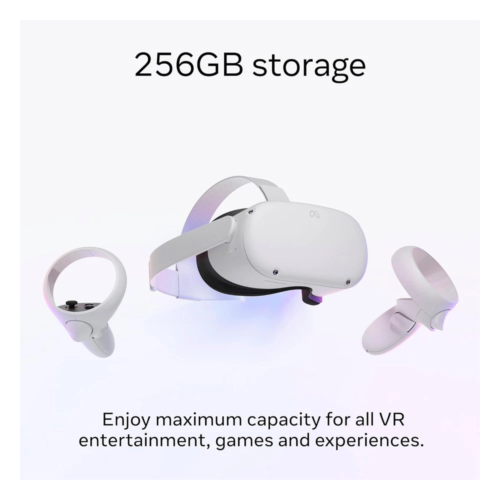 AUDÍFONOS AVANZADOS DE REALIDAD VIRTUAL TODO EN UNO META QUEST 2 | 256 GB