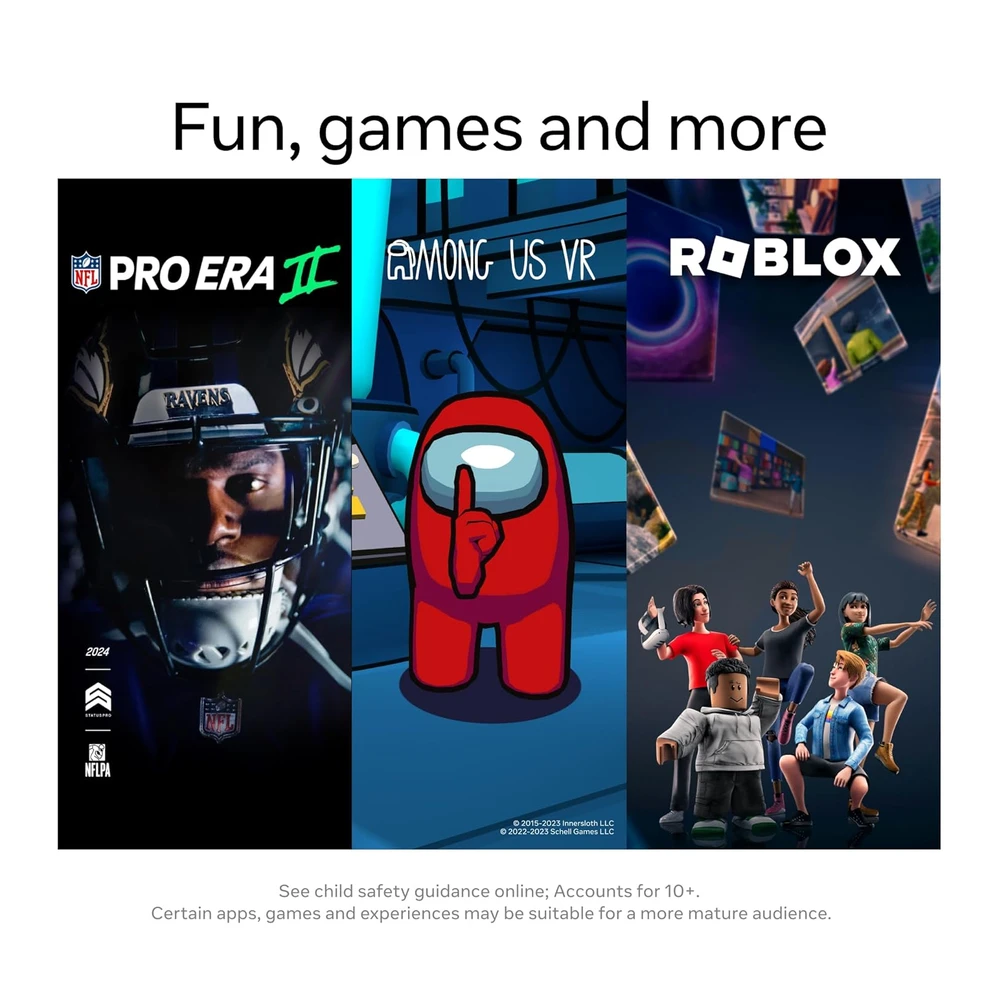 AUDÍFONOS AVANZADOS DE REALIDAD VIRTUAL TODO EN UNO META QUEST 2 | 256 GB