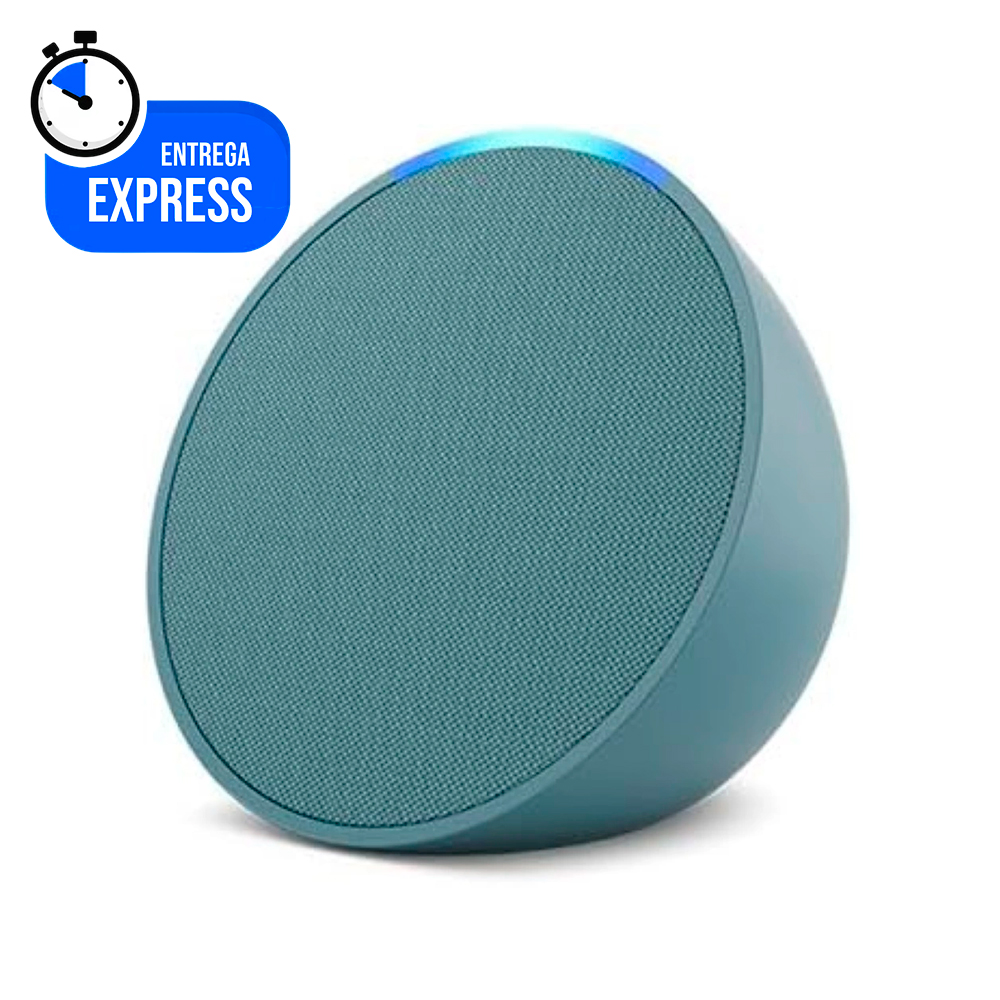 PARLANTE INTELIGENTE AMAZON ECHO POP | VERDE AZULADO
