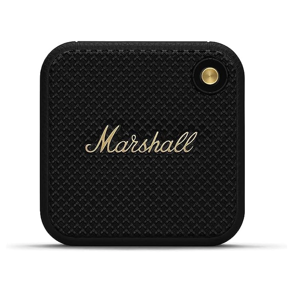 ALTAVOZ BLUETOOTH PORTÁTIL WILLEN MARSHALL | NEGRO Y LATÓN