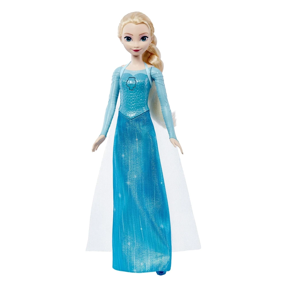 B0B2BTWQ4W_4.webp Disney Frozen By Mattel Disney Frozen Toys, Muñeca de Elsa Cantando con Ropa Exclusiva, Canta "Let It Go"