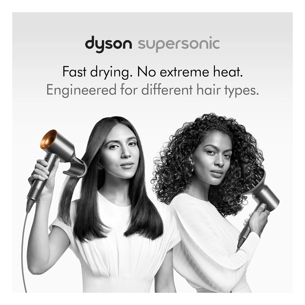 DYSON SUPERSONIC - 220V SECADORA DE CABELLO, NIQUEL