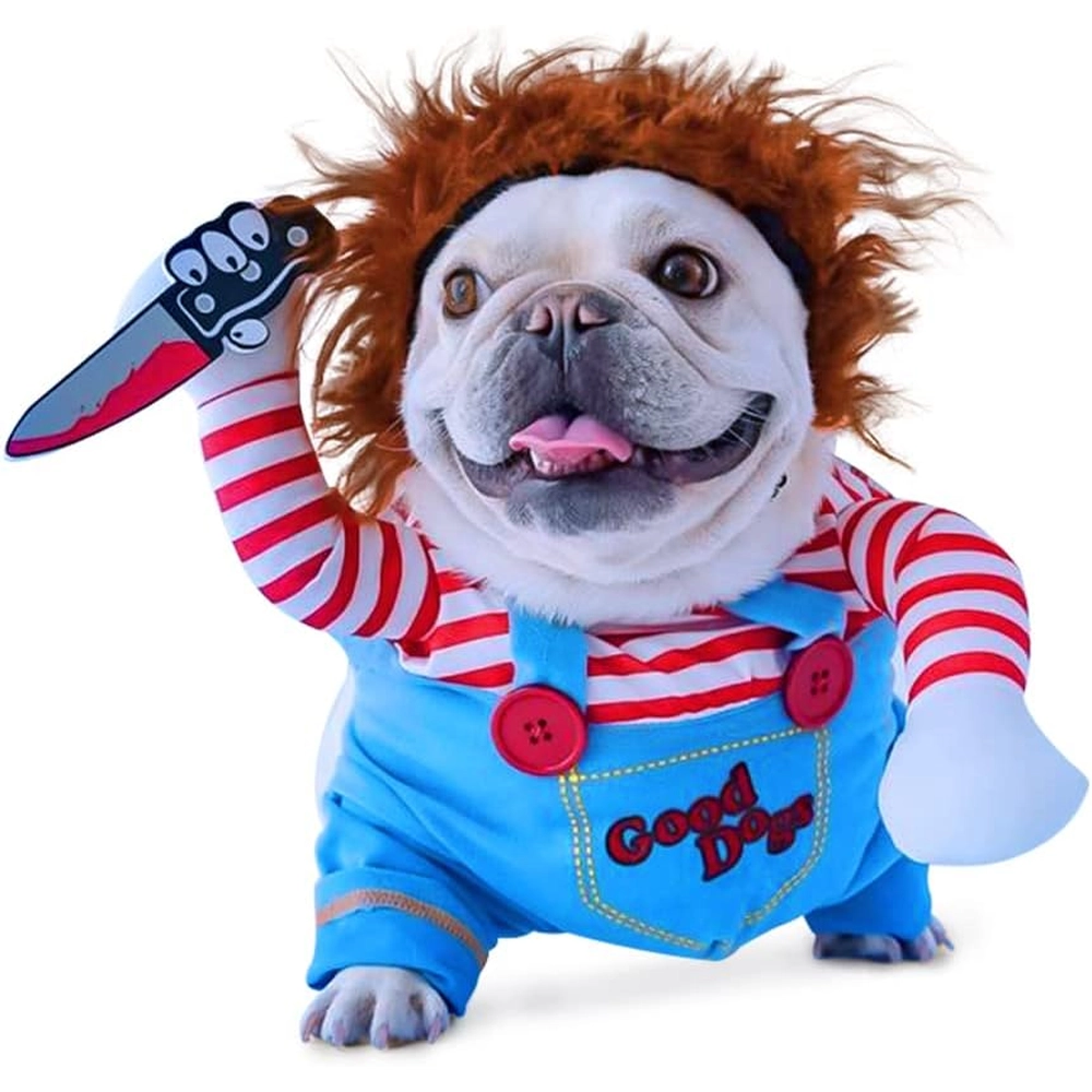Disfraz Divertido de Cosplay de Perros Chucky - Talla M