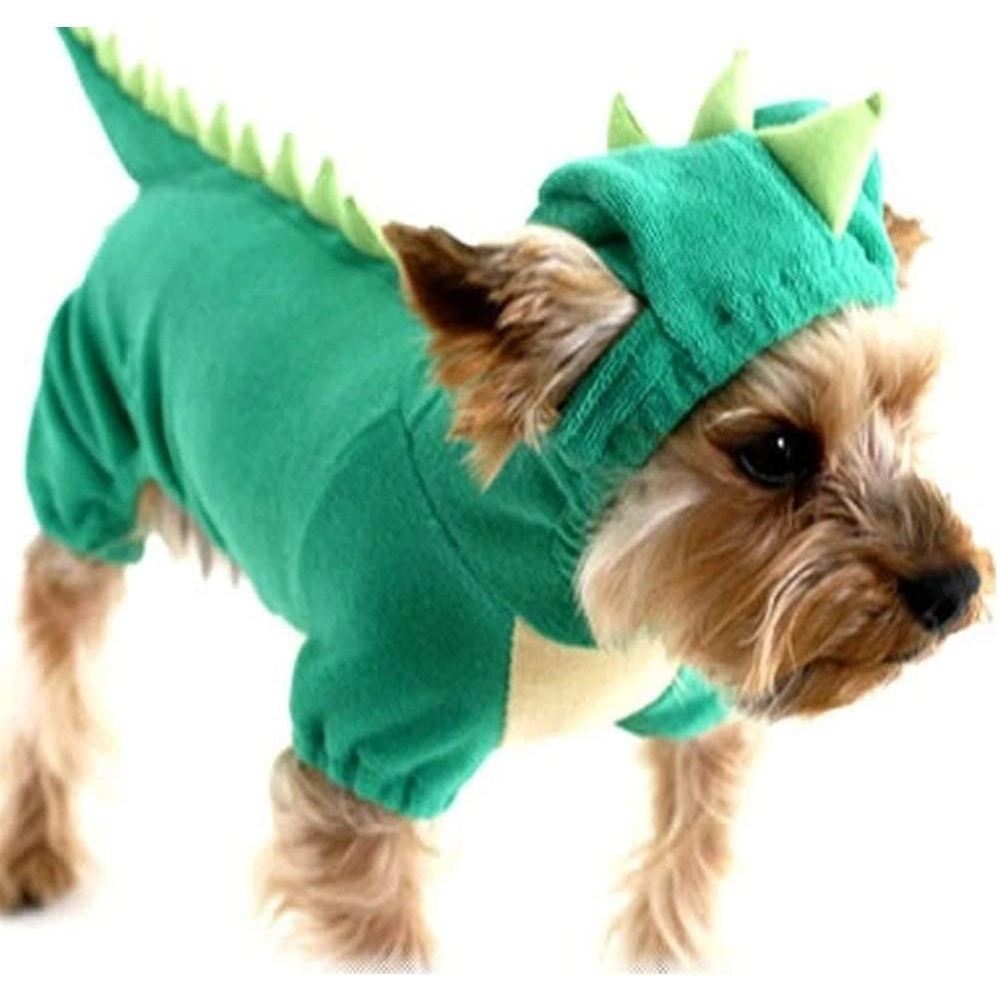Hotumn Disfraz de Dinosaurio para Perros - Talla Xxl Verde