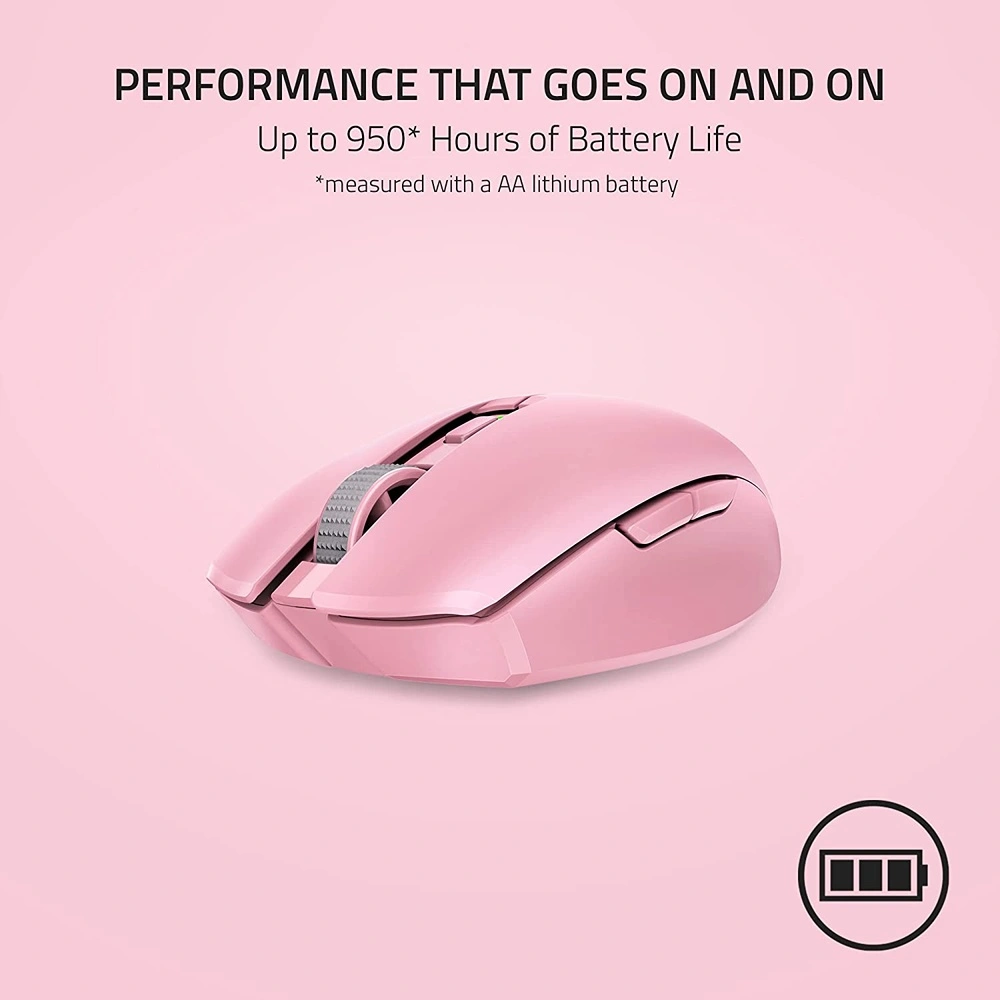 RAZER OROCHI V2 MOUSE INALÁMBRICO PARA JUEGOS RAZER | CUARZO ROSADO