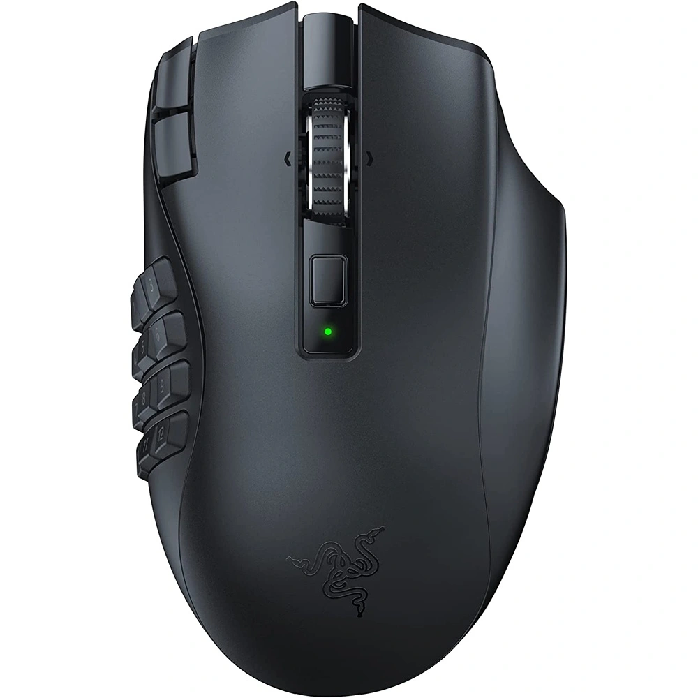 RAZER NAGA V2 HYPERSPEED MOUSE INALÁMBRICO PARA JUEGOS MMO RAZER | NEGRO
