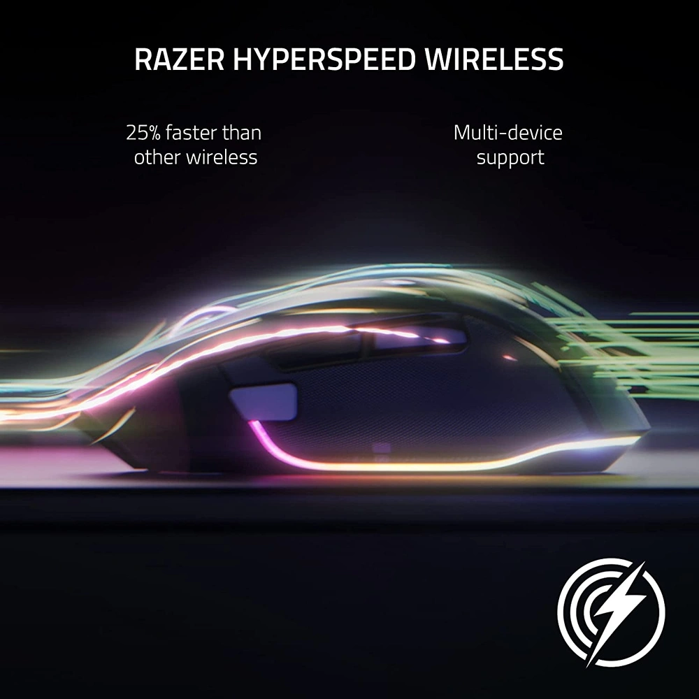 B0BHFDVLF8-6.webp RAZER BASILISK V3 PRO MOUSE INALÁMBRICO PARA JUEGOS PERSONALIZABLE RAZER | BLANCO