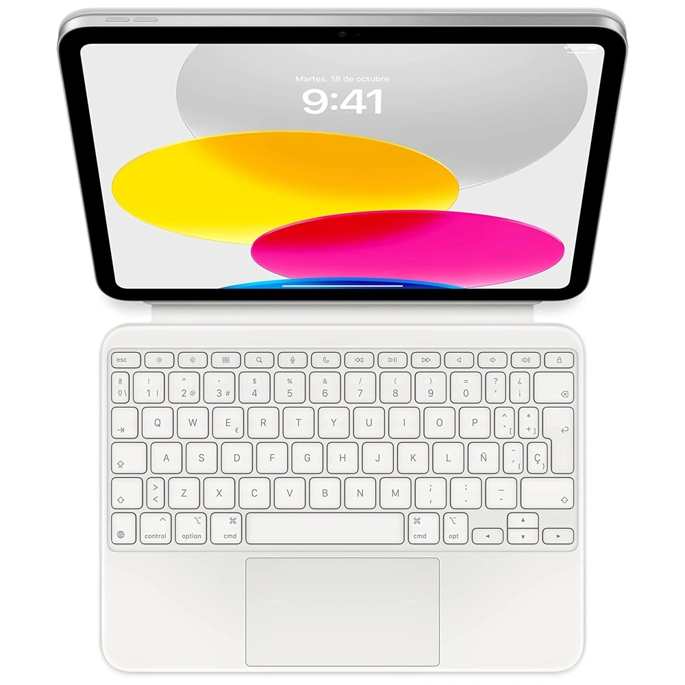 Apple Magic Keyboard Folio para iPad de 10ma Gen ES | Blanco