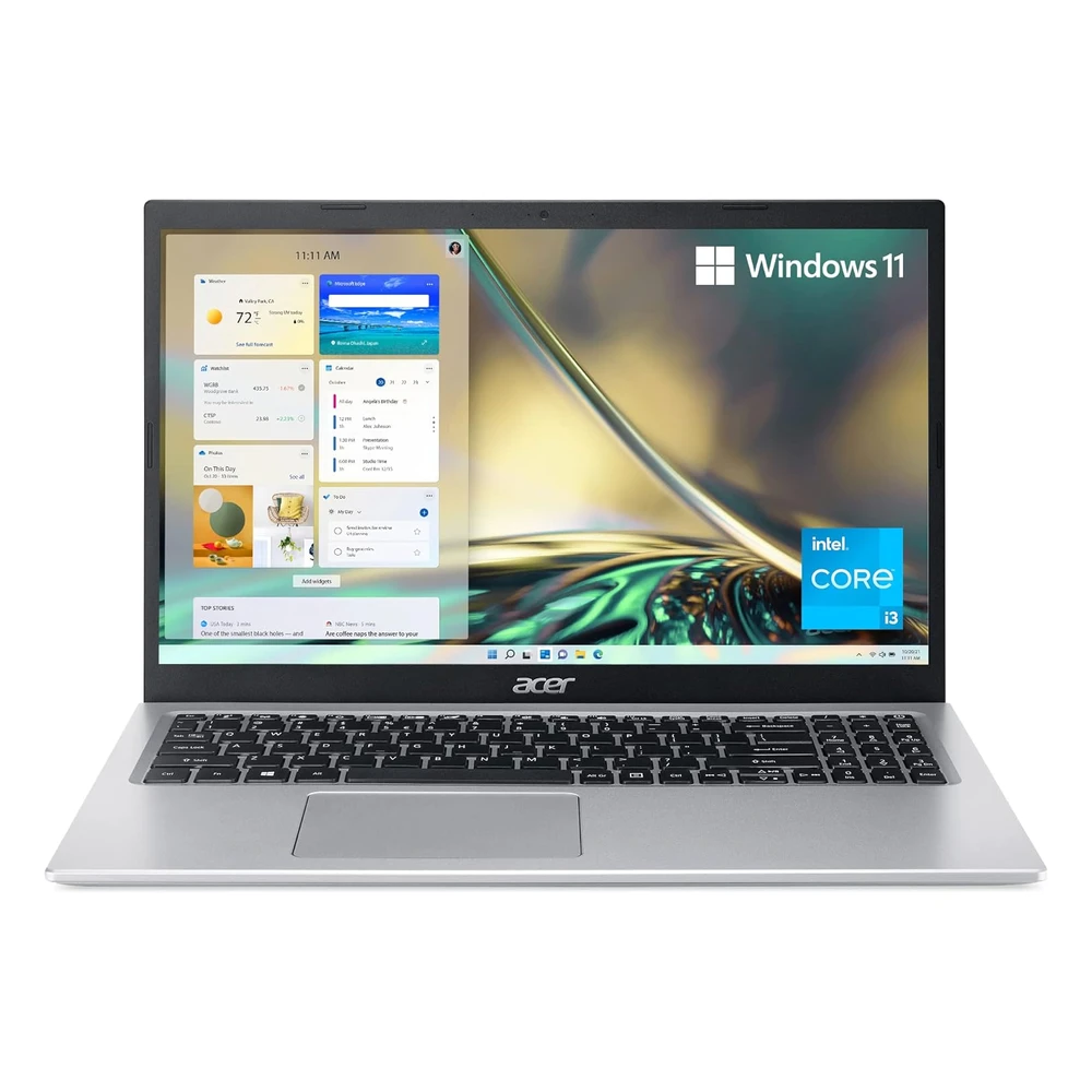 LAPTOP ASPIRE 5 A515-56-347N ACER 15.6" FHD INTEL I3 1115G4 8GB RAM 128GB SSD | PLATEADO - TECLADO INGLÉS