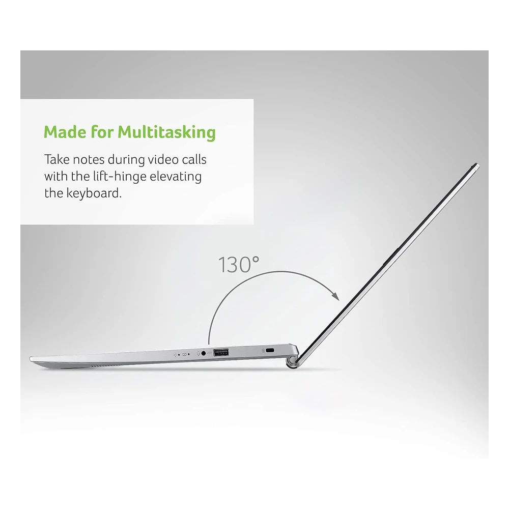 B0BL86VM7F_3.webp LAPTOP ASPIRE 5 A515-56-347N ACER 15.6" FHD INTEL I3 1115G4 8GB RAM 128GB SSD | PLATEADO - TECLADO INGLÉS
