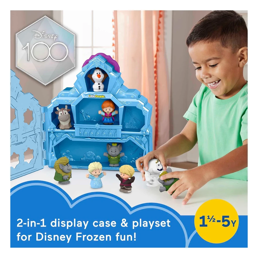 B0BLJSVFMG_2.webp Fisher-Price Little People Playset Disney Frozen Carry Along Castle Case con 9 Figuras Para Niños Preescolares