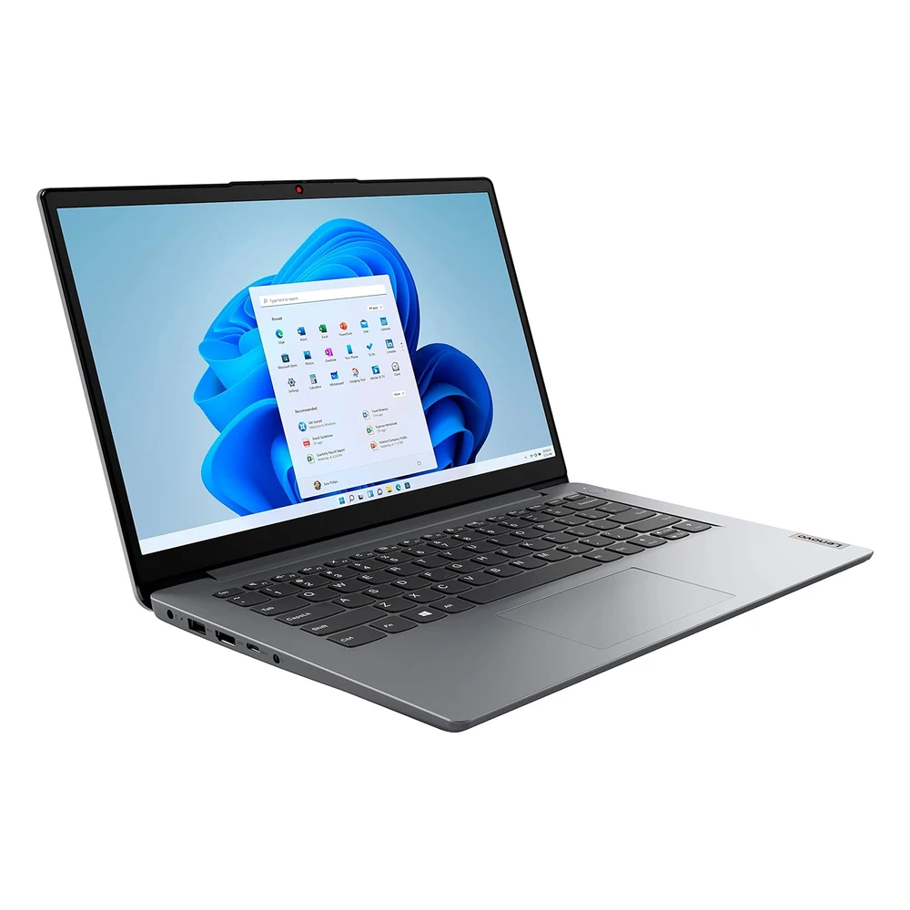 LAPTOP IDEAPAD 1 14 LENOVO PANTALLA HD 14" INTEL CELERON N4020 4GB RAM 64GB EMMC INTEL UHD600 | NUBE - TECLADO INGLÉS