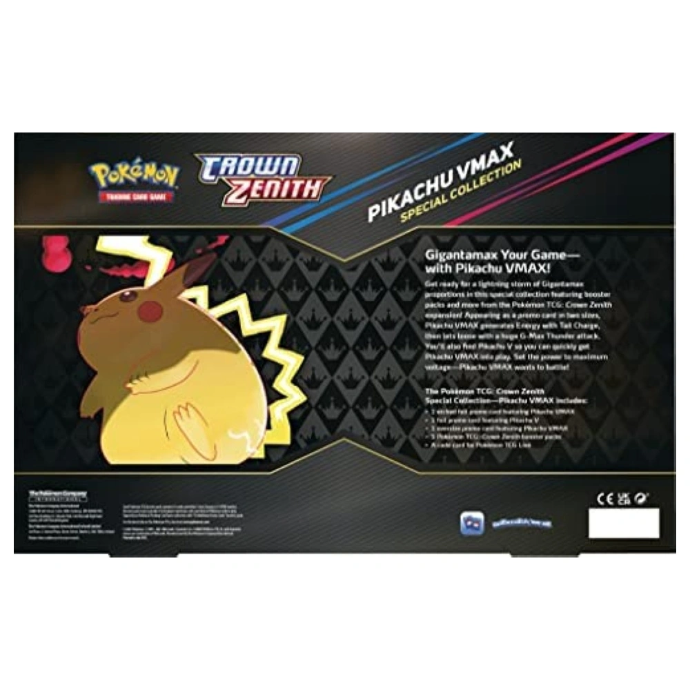 B0BMQXLS5P-3.webp Pokémon TCG: Colección Especial Crown Zenith Pikachu VMAX