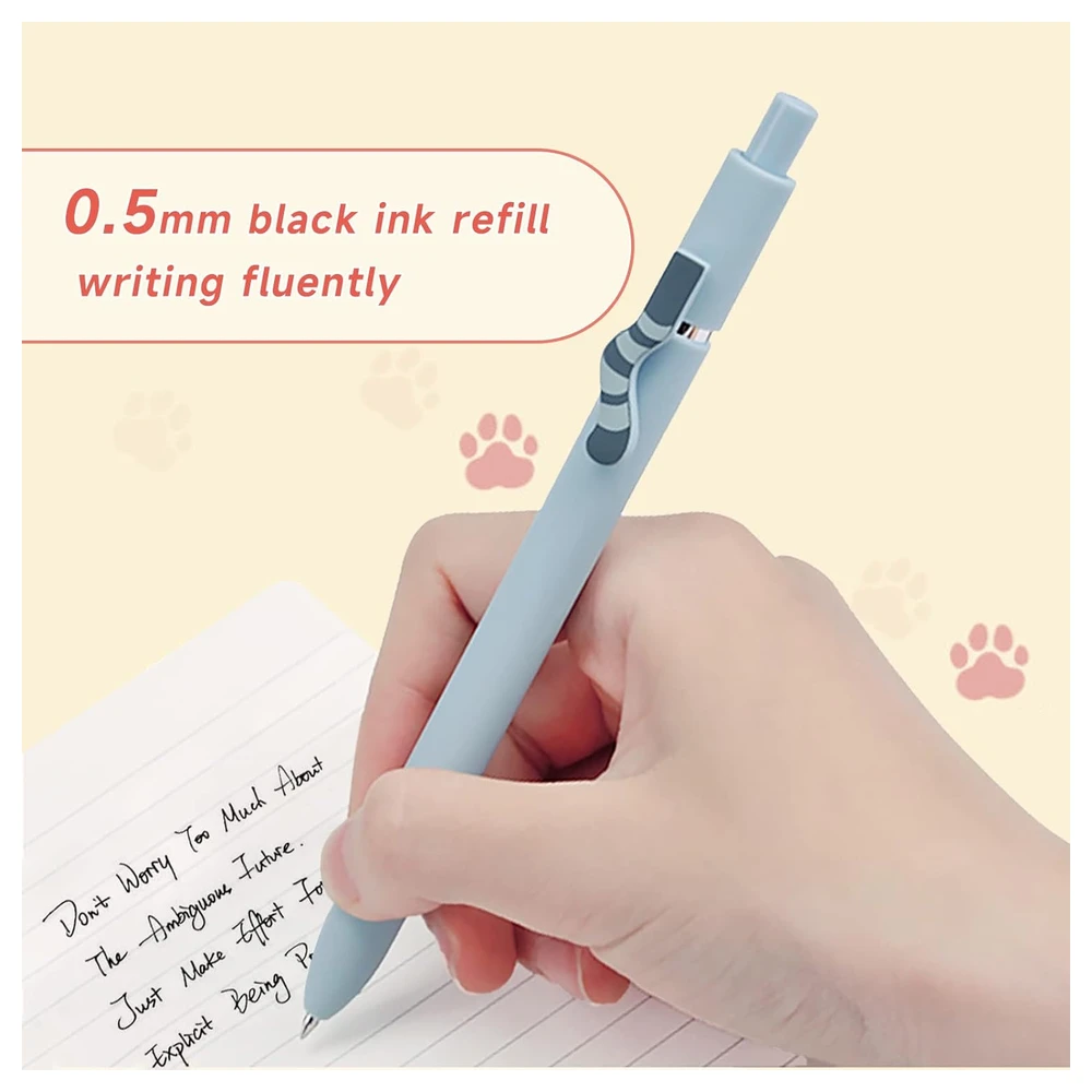 B0BRFT21L7_2.webp UIXJODO BOLÍGRAFOS DE GATO, 4 BOLÍGRAFOS KAWAII, BOLÍGRAFOS DE TINTA NEGRA